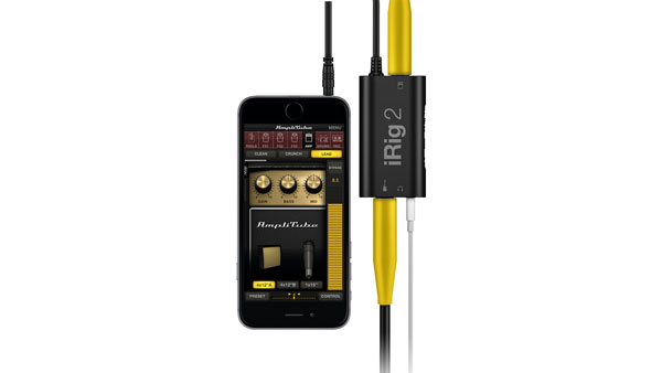 IK Multimedia iRig HD 2 Guitar Interface and Headphones