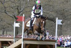 Lauren Shannon and Zero Flight at Badminton Horse Trials 2013