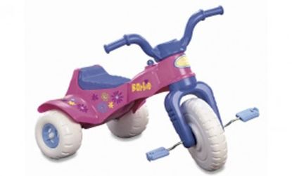 Some Fisher-Price trikes have an ill-placed plastic key that has injured, reportedly, ten children.