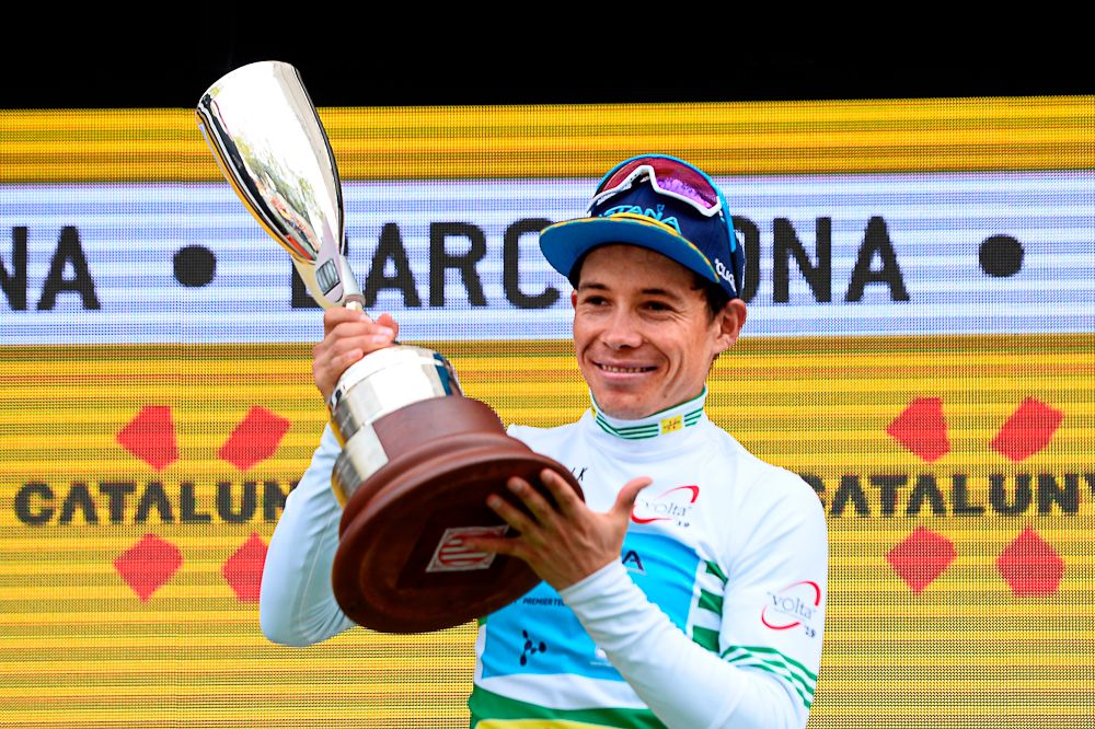 Volta a Catalunya overall winner Miguel Angel Lopez