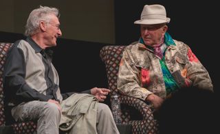 Ed Ruscha (left) and Billy Al Bengston trade quips