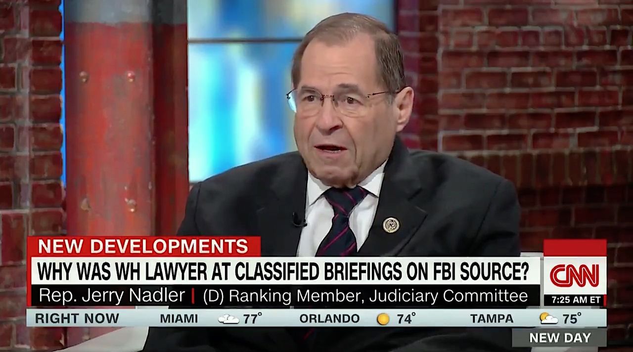 Rep. Jerrold Nadler wants a leak investigation