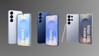 first official renders of the samsung galaxy s25 series phones