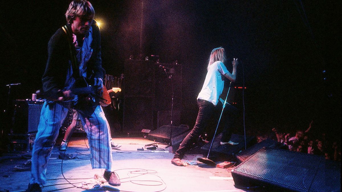 Watch Nirvana's Kurt Cobain at his most carefree, jamming a punk classic with Mudhoney in 1992