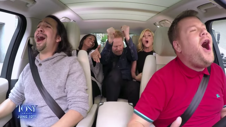 Watch Lin-Manuel Miranda on Carpool Karaoke Video 