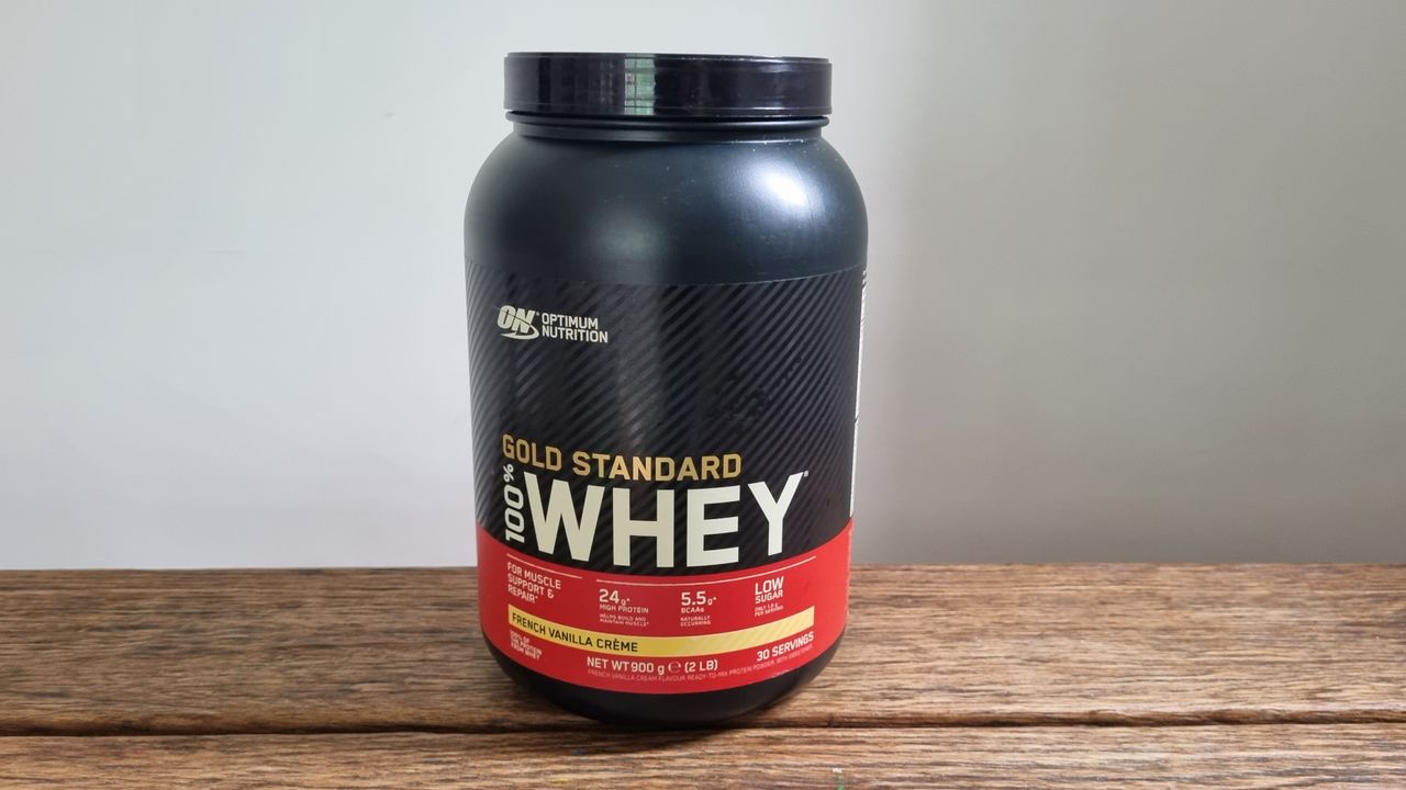 Optimum Nutrition Gold Standard 100% whey french vanilla creme flavor