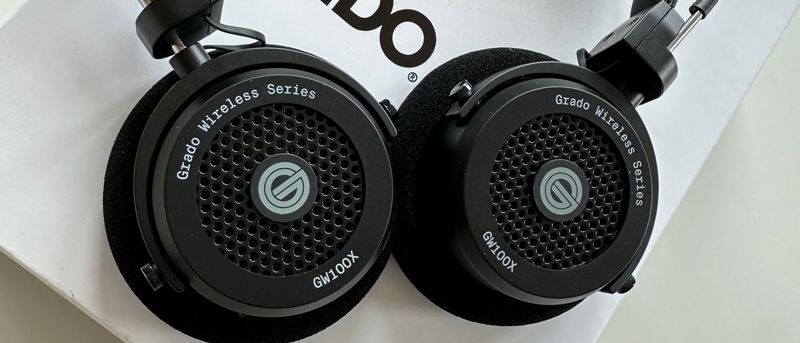 Close up of Grado GW100x ear pads