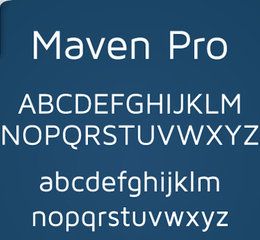 Font Of The Day Maven Pro Creative Bloq