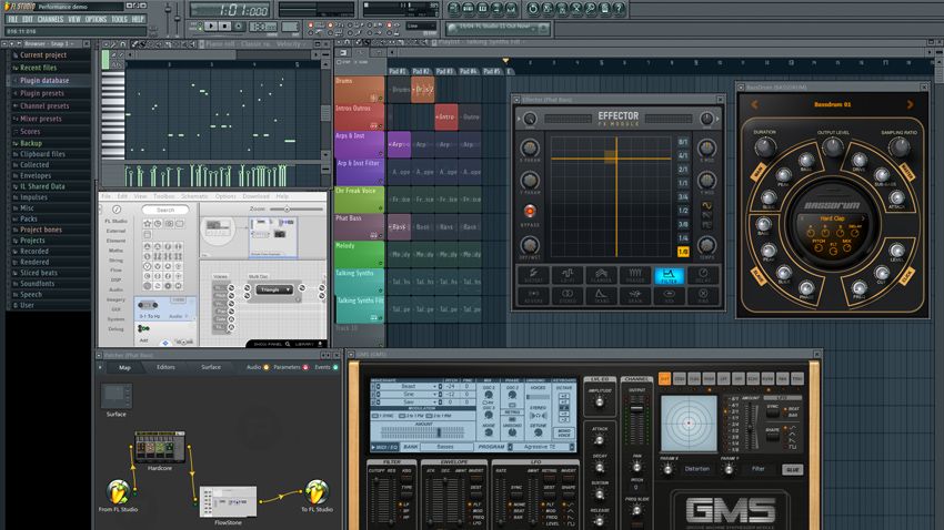 FL Studio still has a unique look and feel.