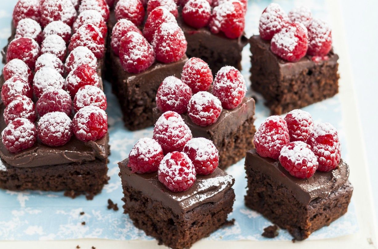 Chocolate raspberry cake