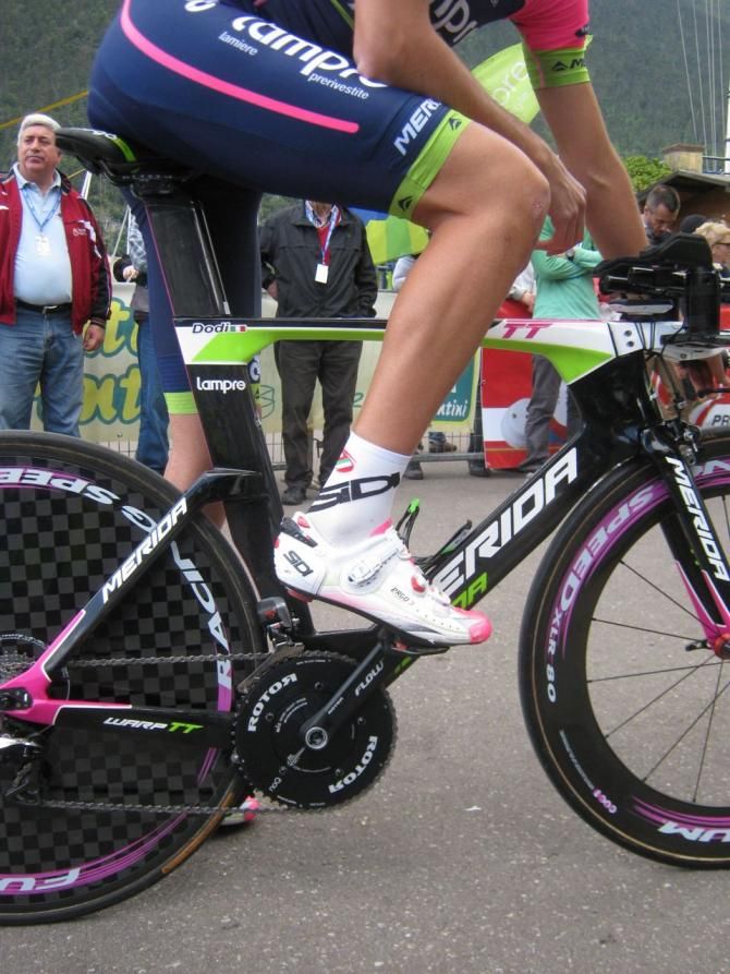 This is Luca Dodi's Merida TT bike