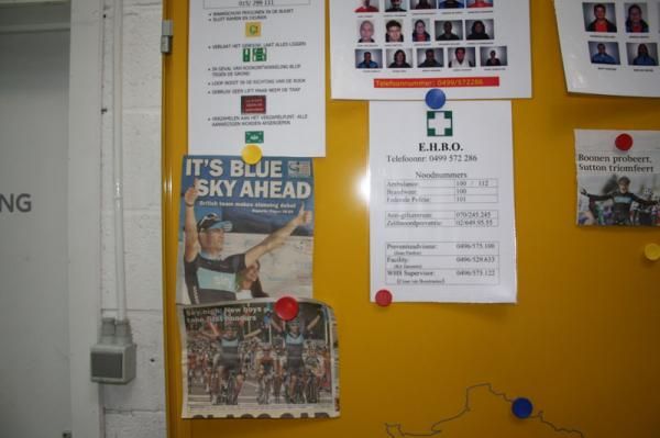 Memories of the team's first win in 2010 are still visible