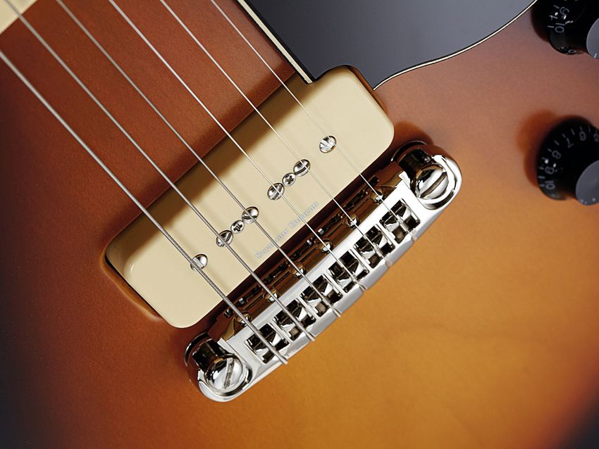 The Core P-90's finish should buff up nicely with a bit of use.