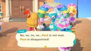 Pave is disappointed 