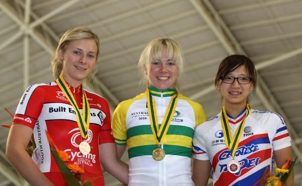 Kaarle McCulloch took another gold in the keirin.