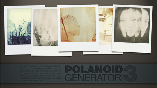 Free Photoshop actions: Polanoid Generator 3