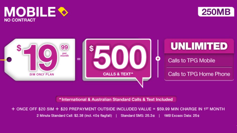 tpg prepaid plans