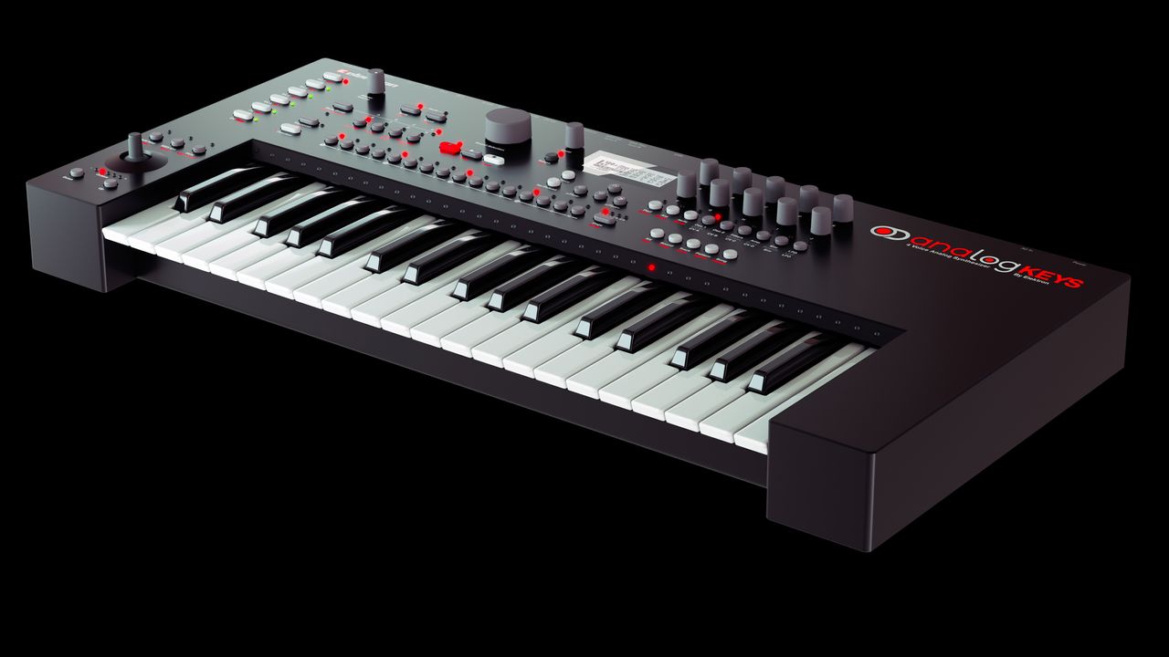 The Analog Keys has a more 'boxy' look than we first thought.