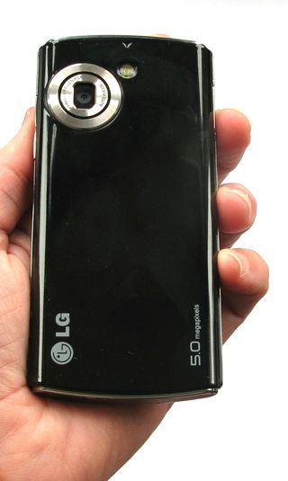 LG viewty snap gm360: back view