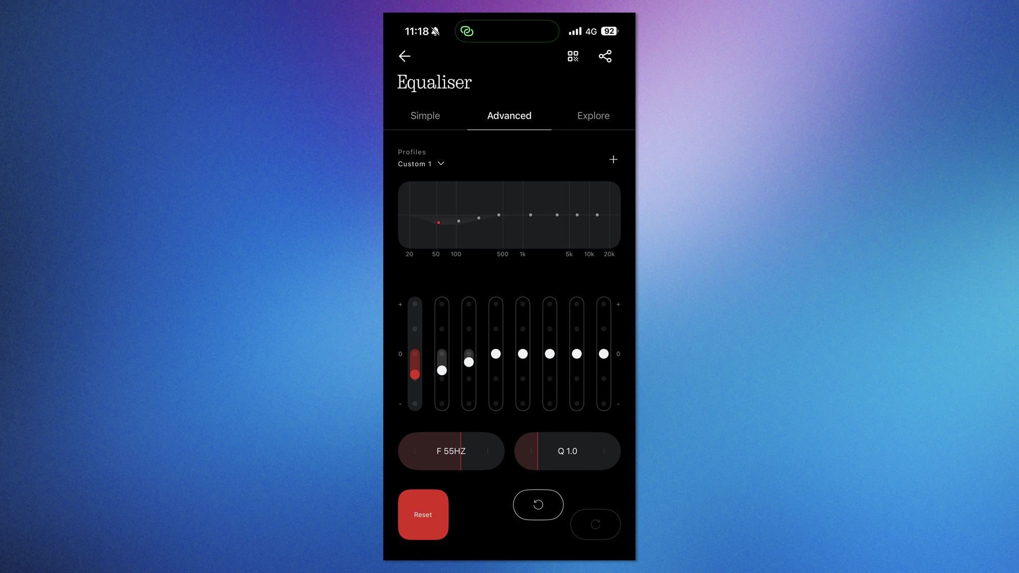 Screenshots showing the Nothing Ear (3a) being customized in the Nothing X app