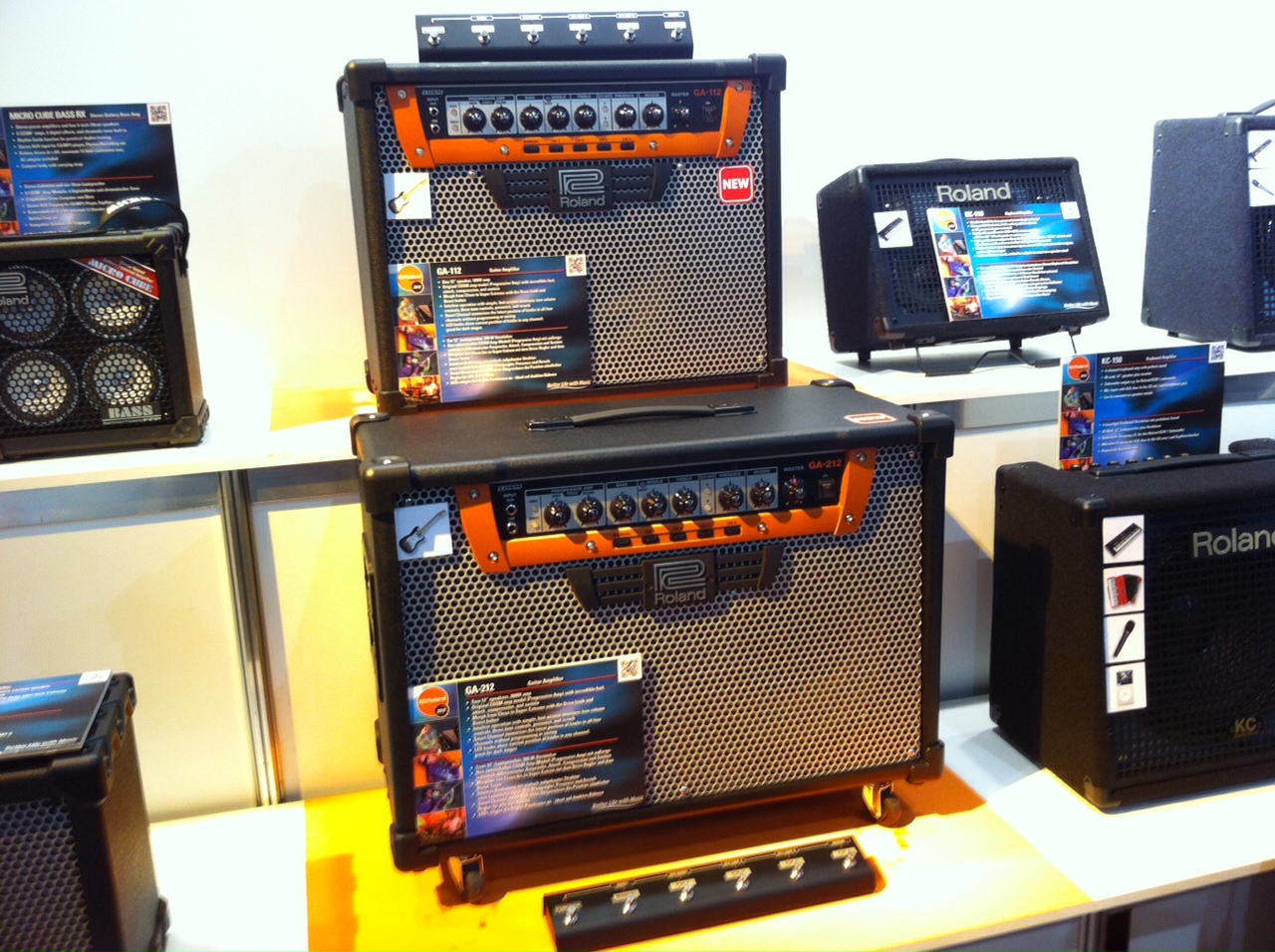 Roland guitar amps