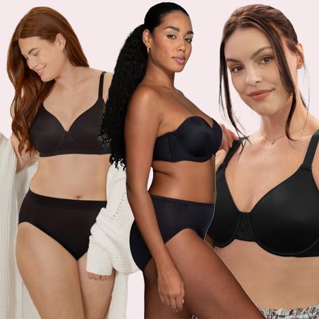 Collage Image of Bras From Vanity Fair Lingerie