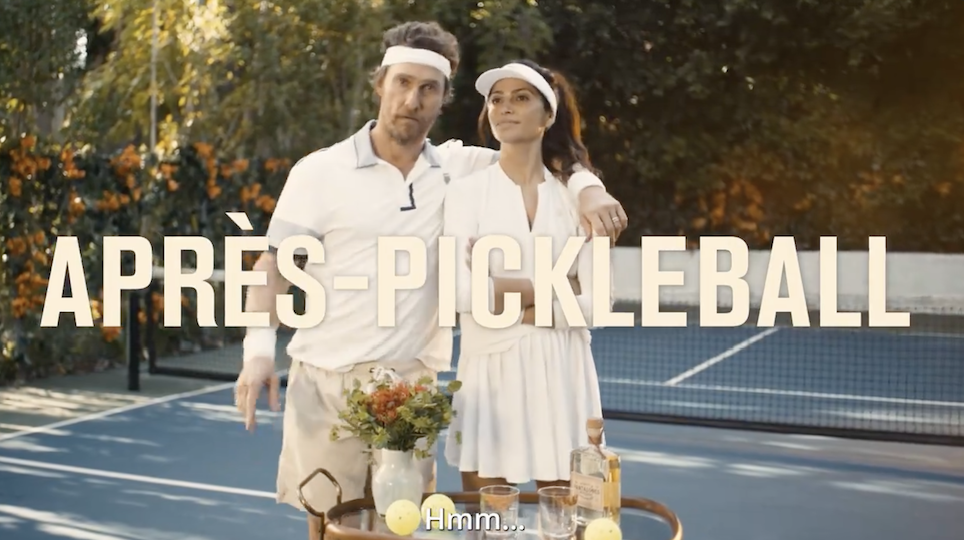 The McConaugheys channel Challengers and go pantless for Pantalones... again