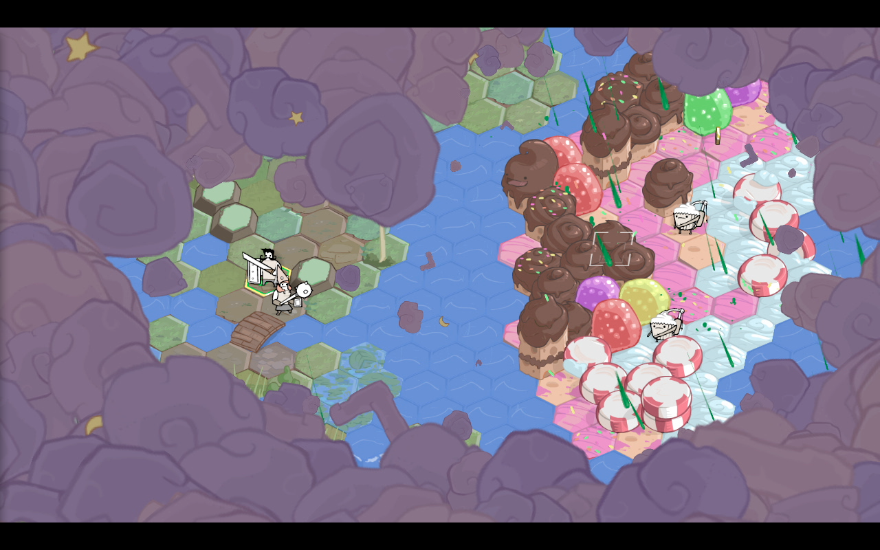You'll have to brave the fog of war while exploring the hub world, which contains a variety of bizarre creatures.