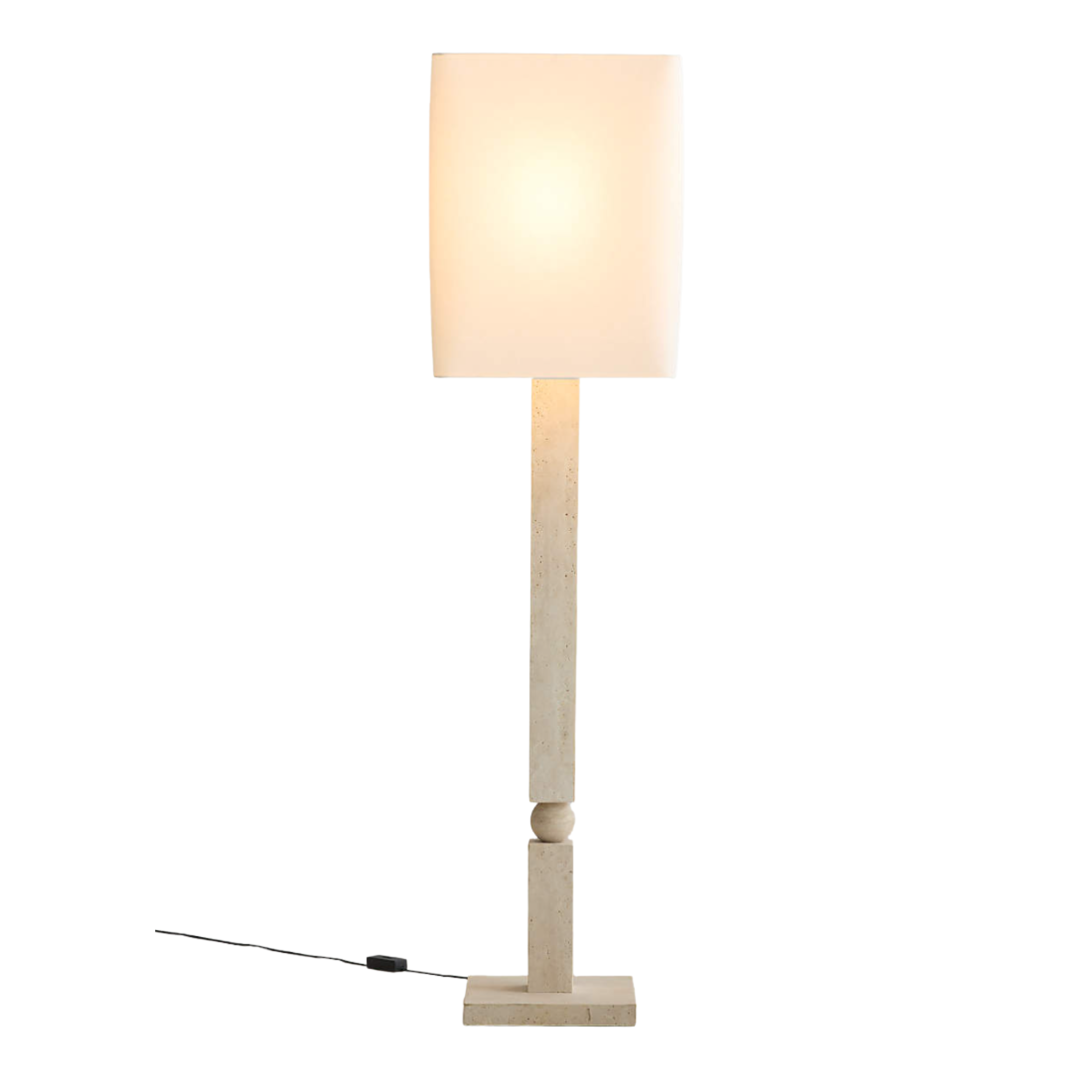 a floor lamp