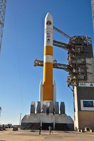 Delta 4 Rocket Carrying Wideband Global SATCOM-4 Satellite 11