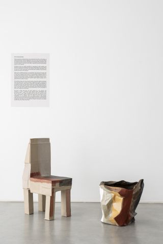 Max Lamb cardboard furniture