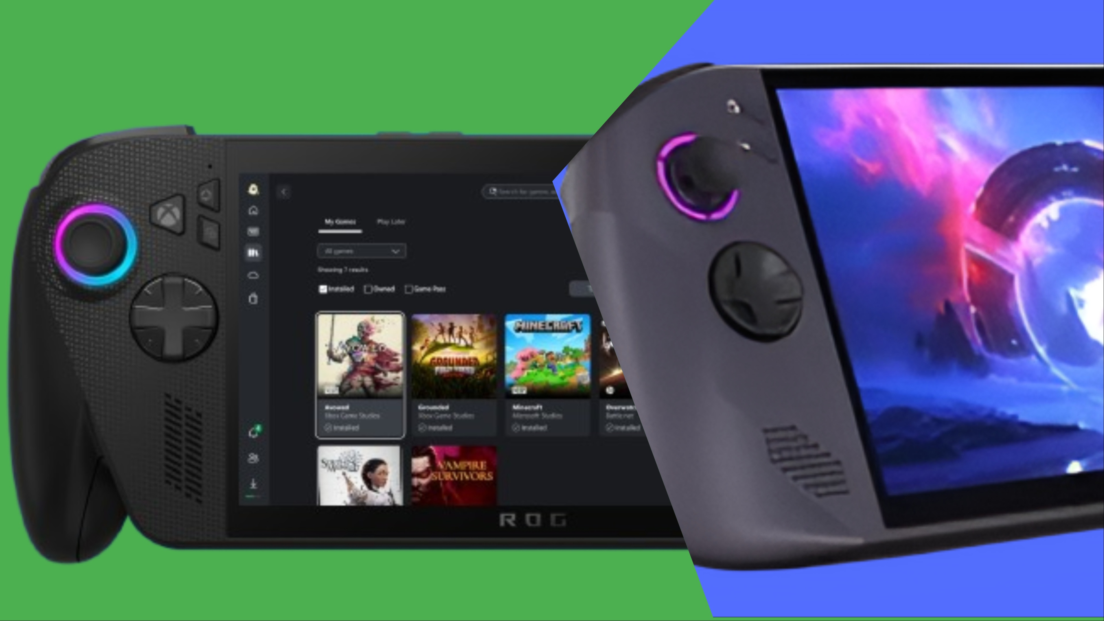 ROG Xbox Ally & Legion Go S