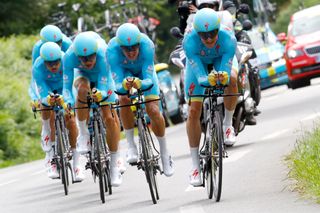 Stage 2 - Astana dominates in Vuelta Burgos team time trial