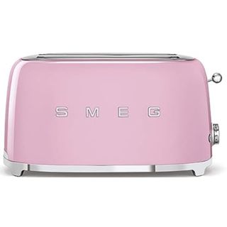 smeg pink toaster