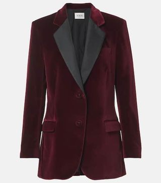 Cotton Velvet Blazer