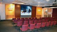 The Tim Horton&rsquo;s Theatre and the TSN Theatre.