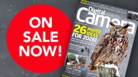 Front cover of issue 302 (January 2026) of Digital Camera magazine and a red blob that reads 'On sale now!'
