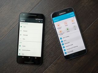 Samsung Galaxy S7 versus Nexus 5X