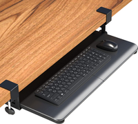 Bontec under-desk keyboard tray:  was