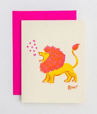 Valentine's Day letterpress cards