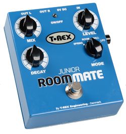 T-Rex junior room-mate reverb effects pedal