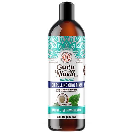 Gurunanda Oil Pulling Oral Rinse Coconut + Mint