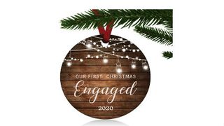 engagement ornament