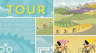 tour de france posters