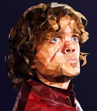 Game of Thrones polygon portraits