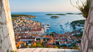 small town in Southern Dalmatian Islands, Croatia