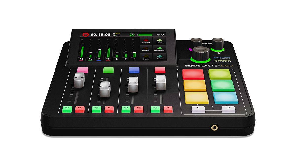Rode Rodecaster Duo podcast mixer