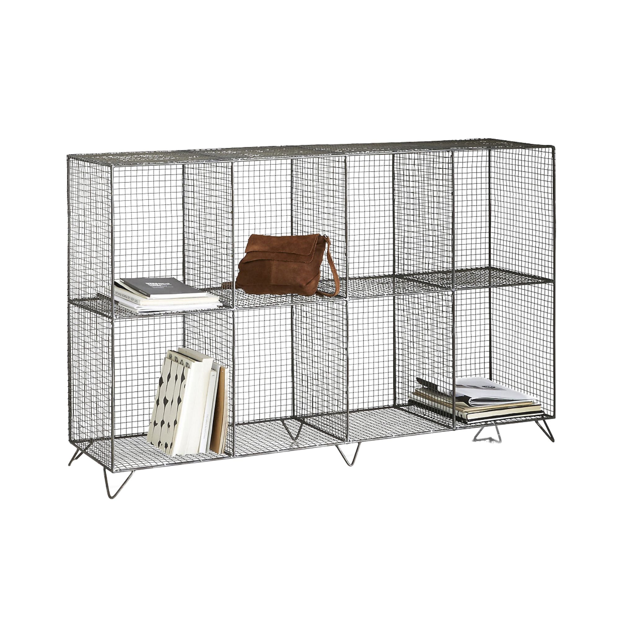 La Redoute, Areglo Metal Shelving Unit, 8 Compartments