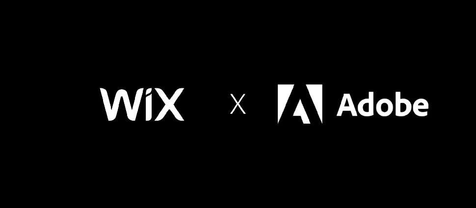 Wix and Adobe logos