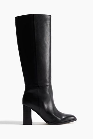 Knee-High Leather Boots